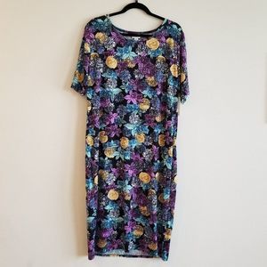 LuLaRoe 3XL Julia Floral Dress